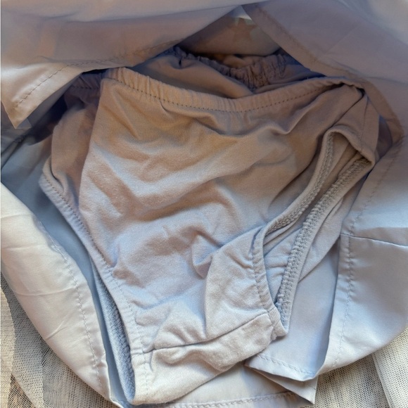 NWT CAT & JACK Rainbow Powder Blue Tulle Dress w/ Bloomers - 12 Months - Picture 4 of 9